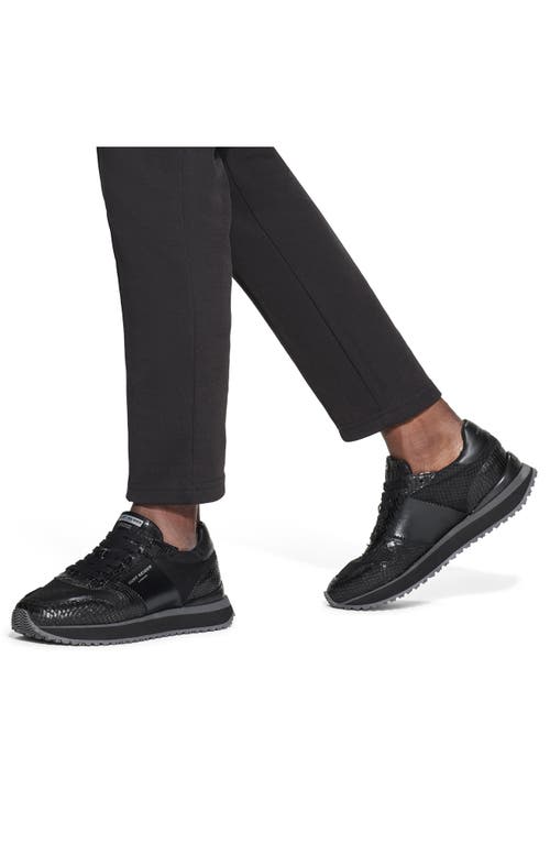 Kurt Geiger London Diego Sneaker In Charcoal/black
