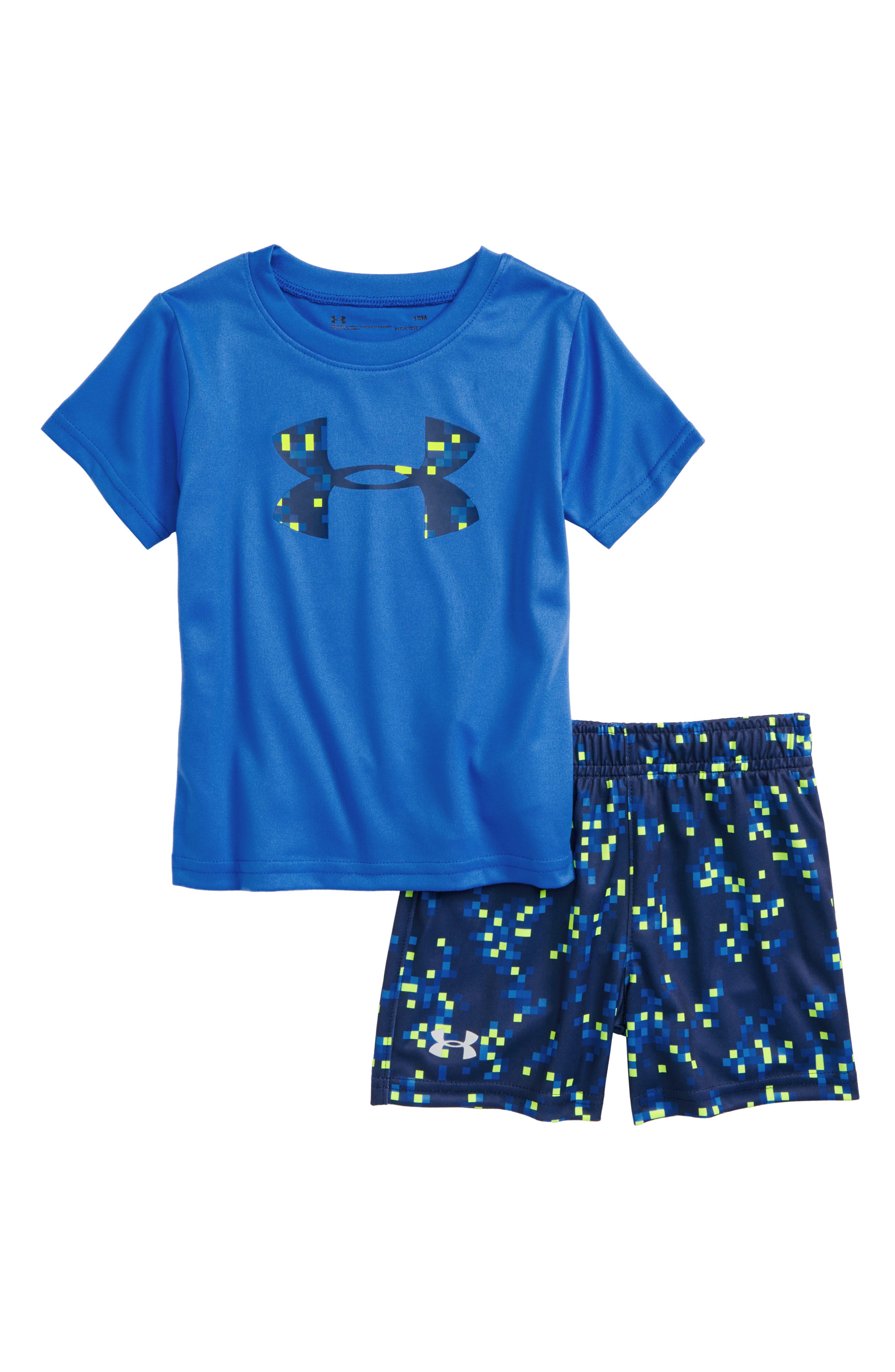 under armour shorts and shirt set