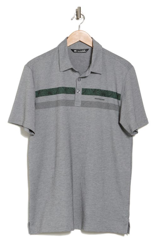 Shop Travismathew Seasonal Shade Polo In Heather Medium Grey