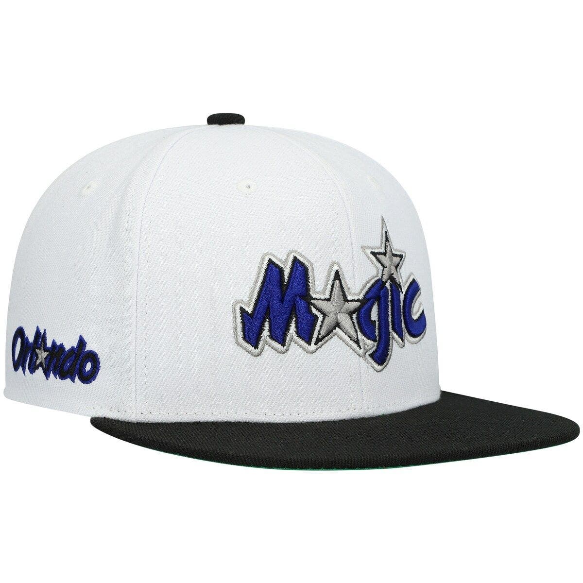 Men's Mitchell & Ness White/Powder Blue Oklahoma City Thunder Hardwood  Classics Core Snapback Hat