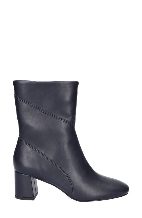 Shop Bella Vita Harp Bootie In Navy