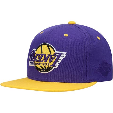 Men's Los Angeles Lakers New Era Purple Paisley 59FIFTY Fitted Hat