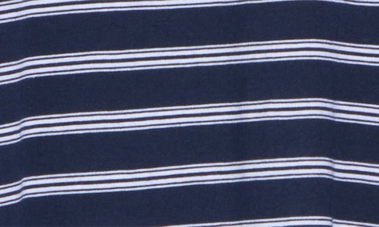 Shop Slate & Stone Stripe Cotton Pocket T-shirt In Navy White Stripe
