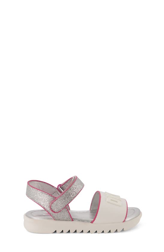 DKNY KIDS' JOSIE GLITTER SANDAL