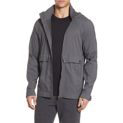 Icebreaker Briar Hooded Jacket, Grey