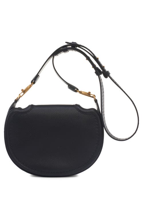 Shop Valentino Garavani Small Vlogo Alltime Shoulder Bag In 0no Nero