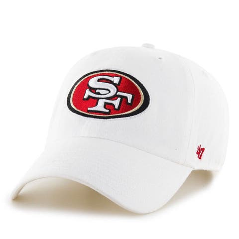 Men's '47 White San Francisco 49ers Suburbia Captain Snapback Hat