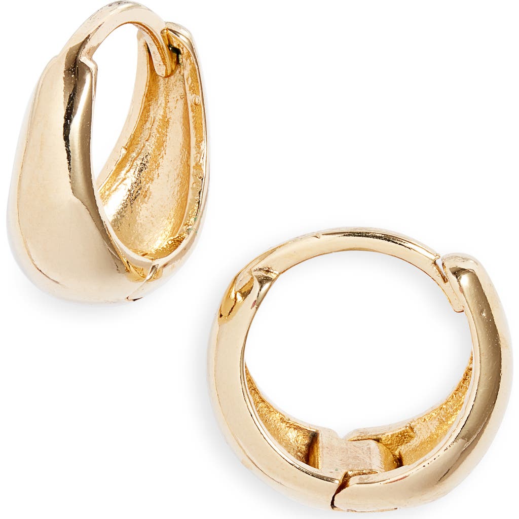 Set & Stones Aneesa Hoop Earrings In Gold