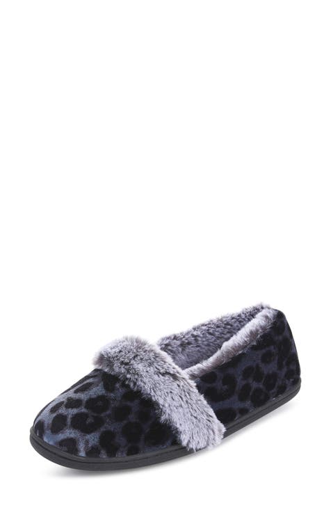 Roxy Leopard Print Slipper (Women)