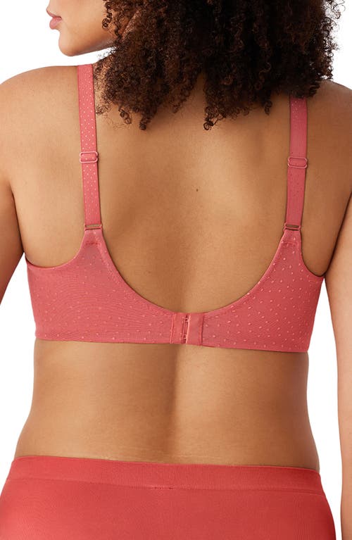 Shop Wacoal Back Appeal Wire Free Bra In Mineral Red