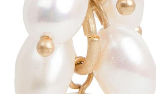 Shop Saachi Vineyard Pearl Dangle Earring In White