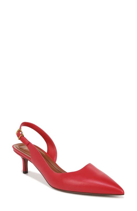 VINCE CAMUTO Pointed Toe D'Orsay Pumps - Raccia High-Heel