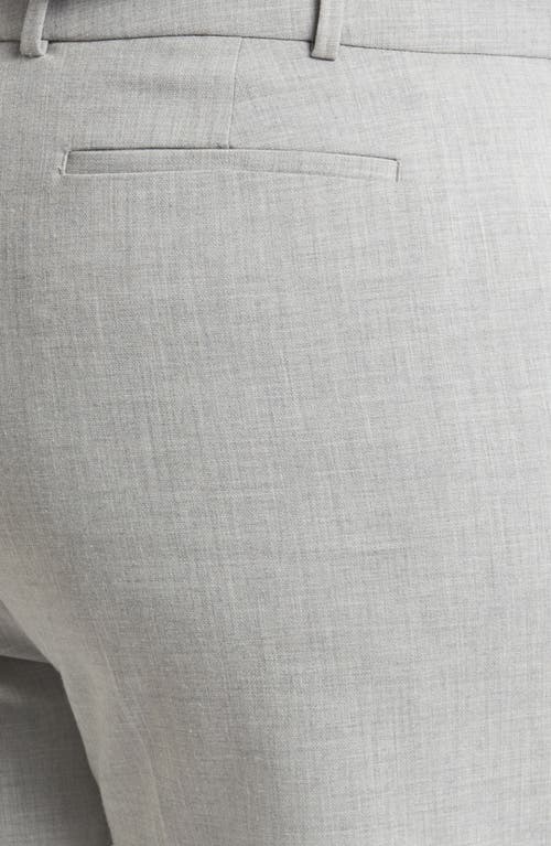 Shop Nordstrom Straight Leg Pants In Grey Heather