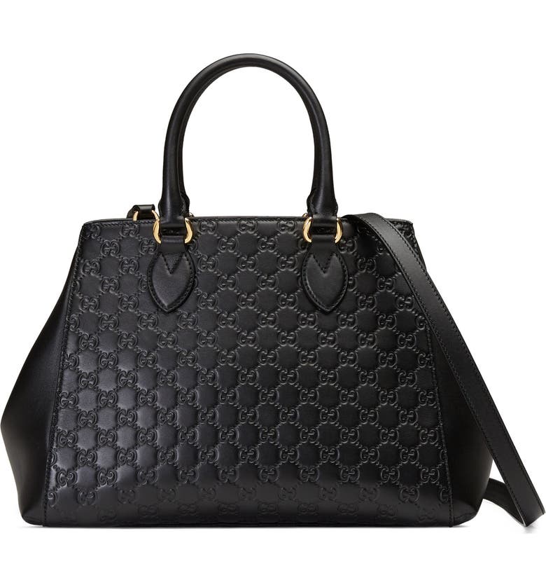 Gucci Large Top Handle Signature Soft Leather Tote | Nordstrom
