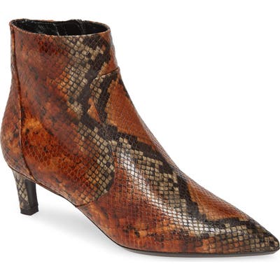 Aquatalia Marilisa Water Resistant Bootie, Brown