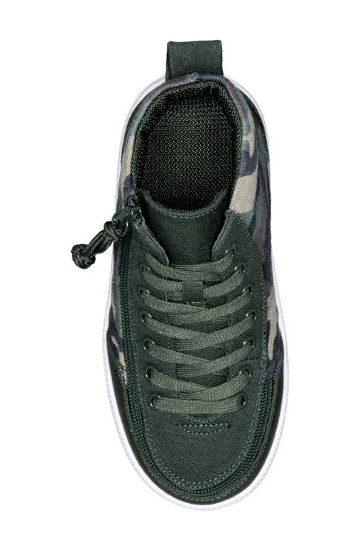 Shop Billy Footwear Kids' Classic D|r High Top Sneaker In Olive Camo
