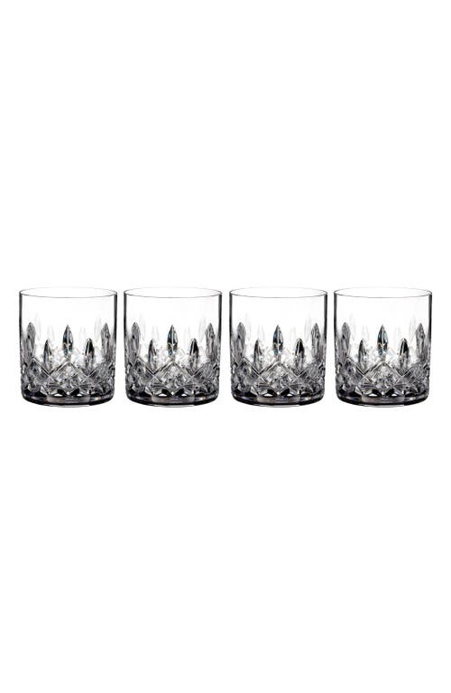 Waterford Lismore Connoisseur Set of Lead Crystal Straight Sided Tumblers in Clear at Nordstrom