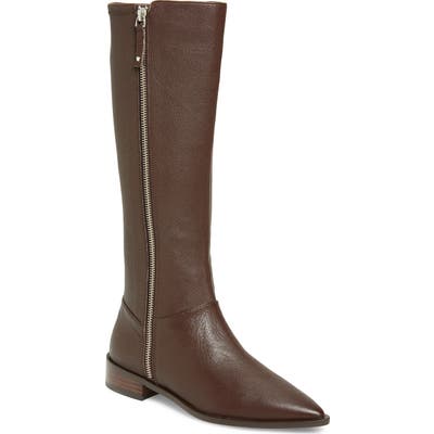 Linea Paolo Jackie Knee-High Boot, Brown