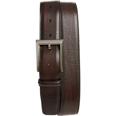 Magnanni Rocas Leather Belt, Brown