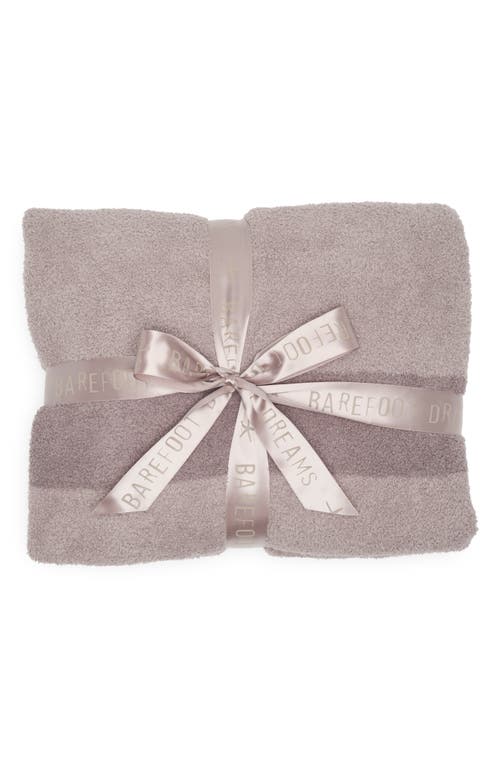 Barefoot Dreams Cozychic Block Blanket In Beach Rock