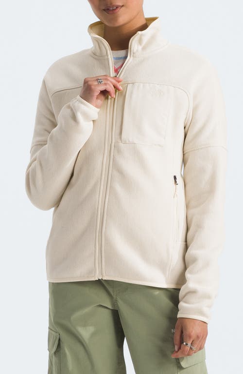 Shop The North Face Front Range Fleece Jacket In White Dune Heather