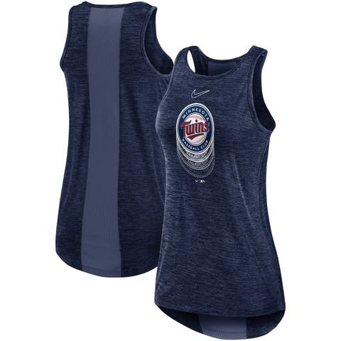 Women's Nike Navy Houston Astros City Connect Tri-Blend Tank Top