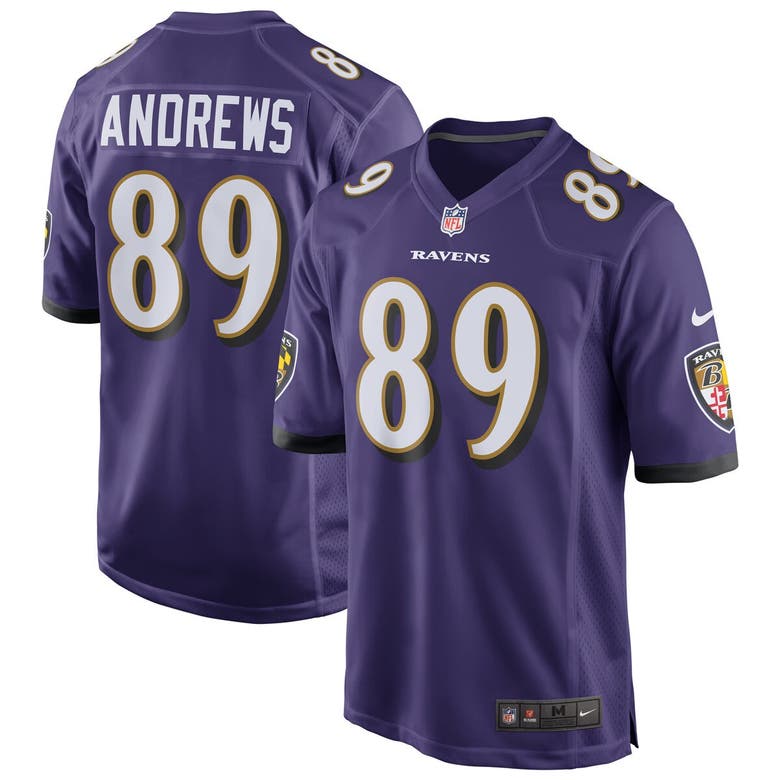 Shop Nike Mark Andrews Purple Baltimore Ravens Game Jersey