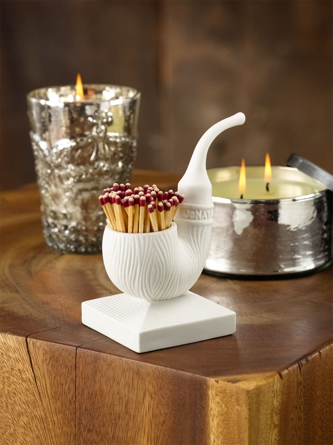 Himalayan Trading Post Silver Candy Jar Candle Nordstrom