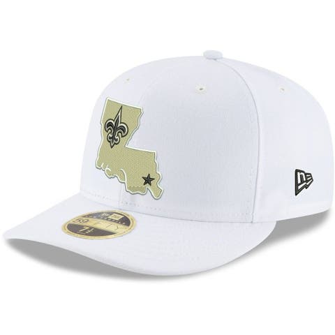 Men's New Era Black/Camo New Orleans Saints 2021 Salute To Service 59FIFTY  Fitted Hat