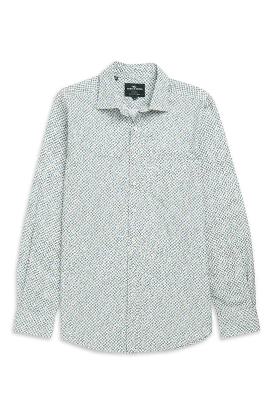 Shop Rodd & Gunn Underwood Sports Fit Dot Print Button-up Oxford Shirt In Autumn
