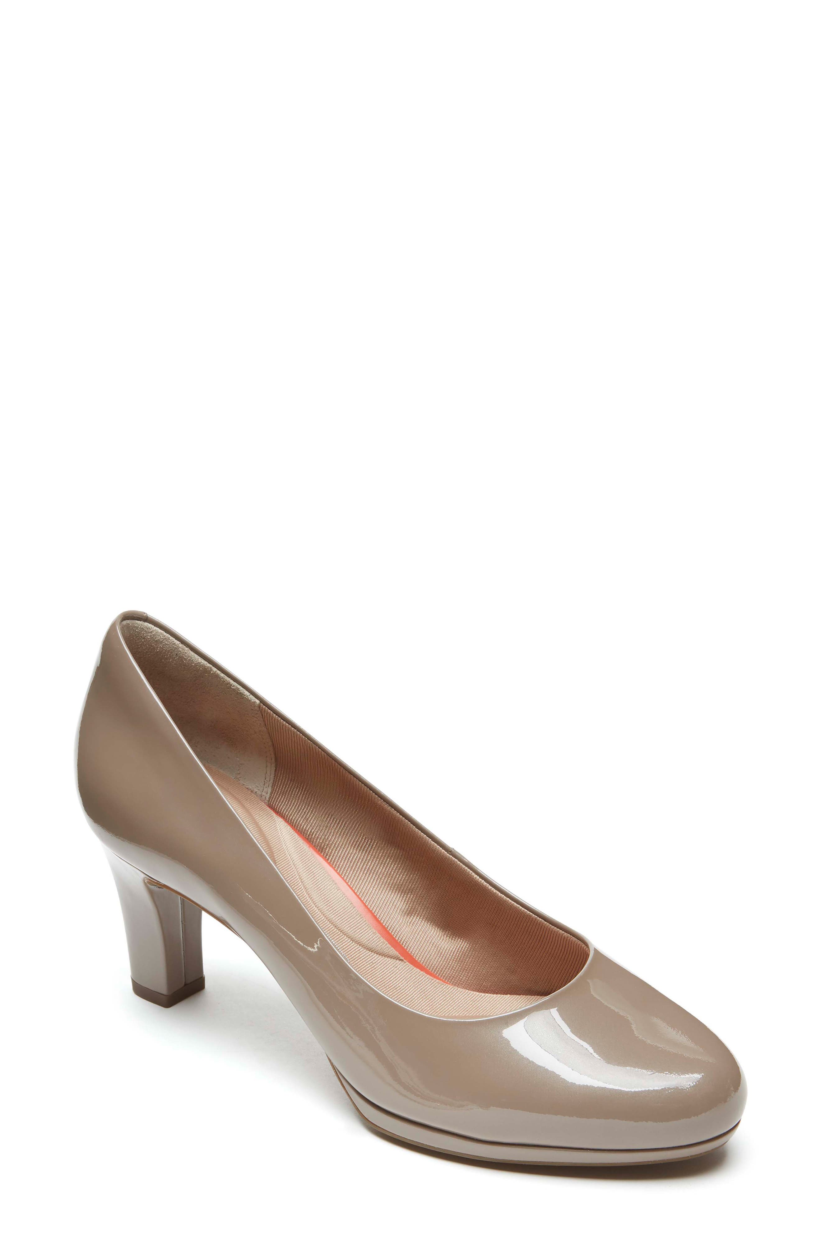 Rockport Total Motion Leah Pump- Grey