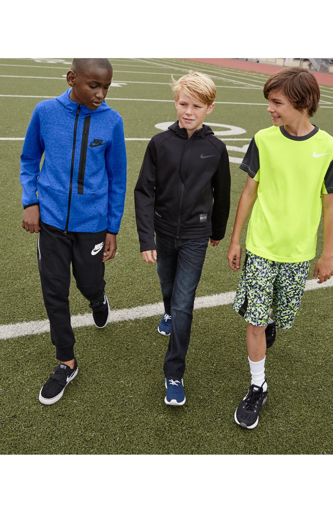 Nike 'Tech Fleece' Full Zip Hoodie (Little Boys & Big Boys) Nordstrom