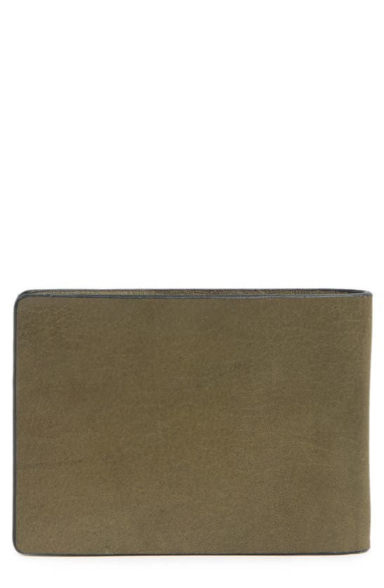 Duchamp Slim Bifold Wallet In Olive | ModeSens