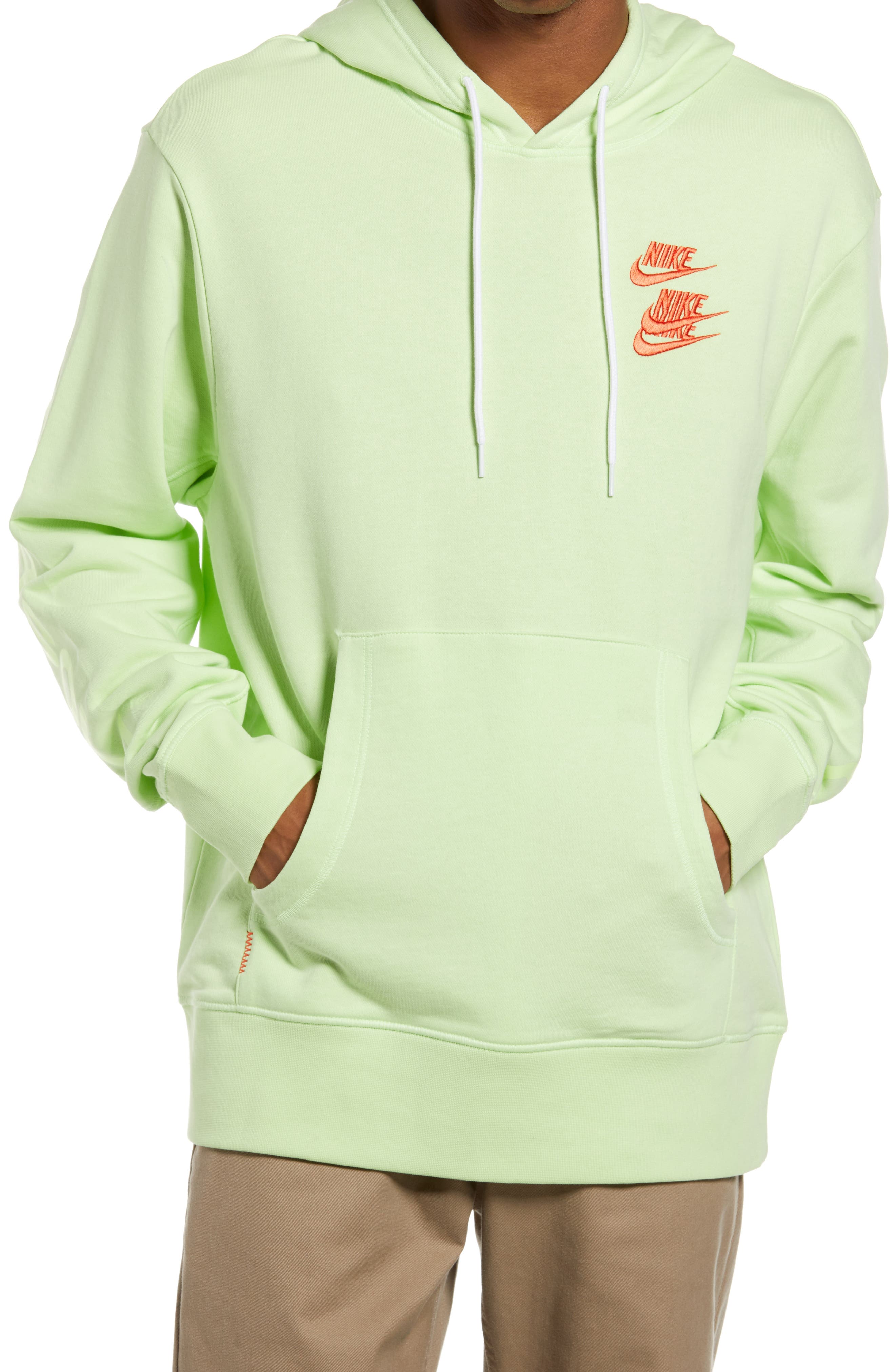 nike light green sweatshirt