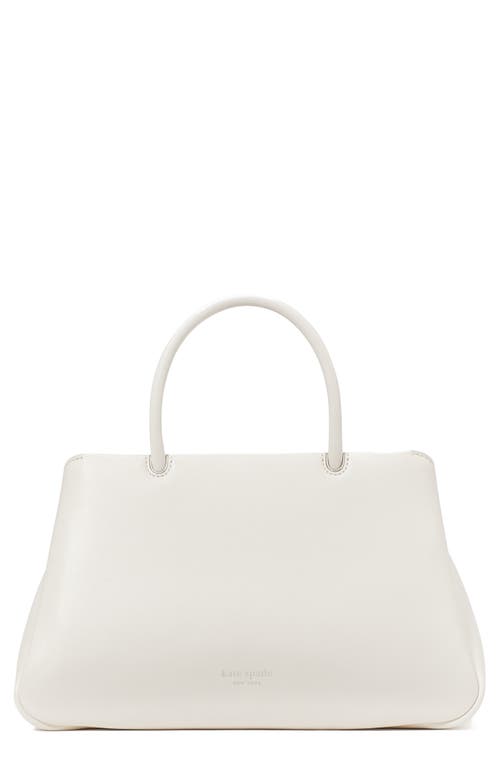Kate Spade New York grace smooth leather satchel in Cream at Nordstrom