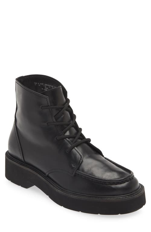 Rag & Bone Tucker Mid Lace Up Boot In Black