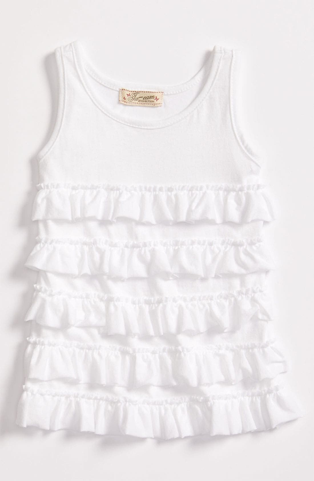 TAEAM Ruffle Tank Top (Little Girls) Nordstrom