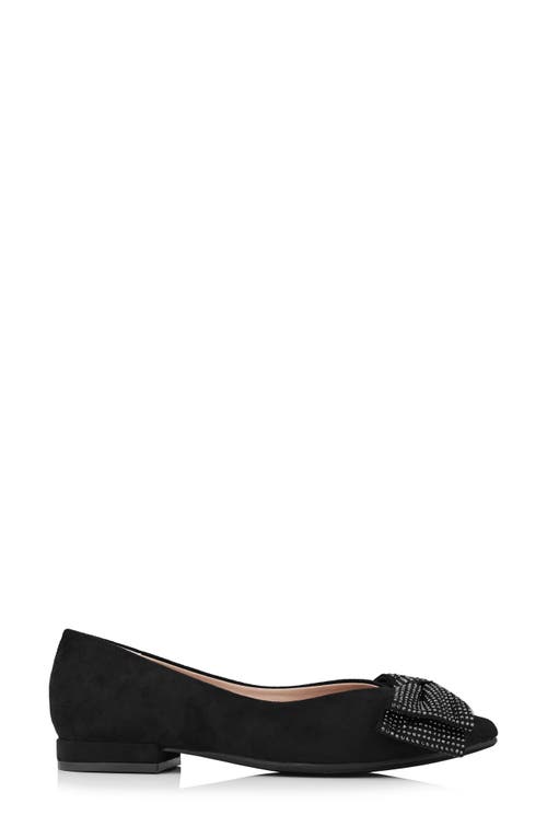 ME TOO ME TOO ALIZE BOW POINTED TOE FLAT