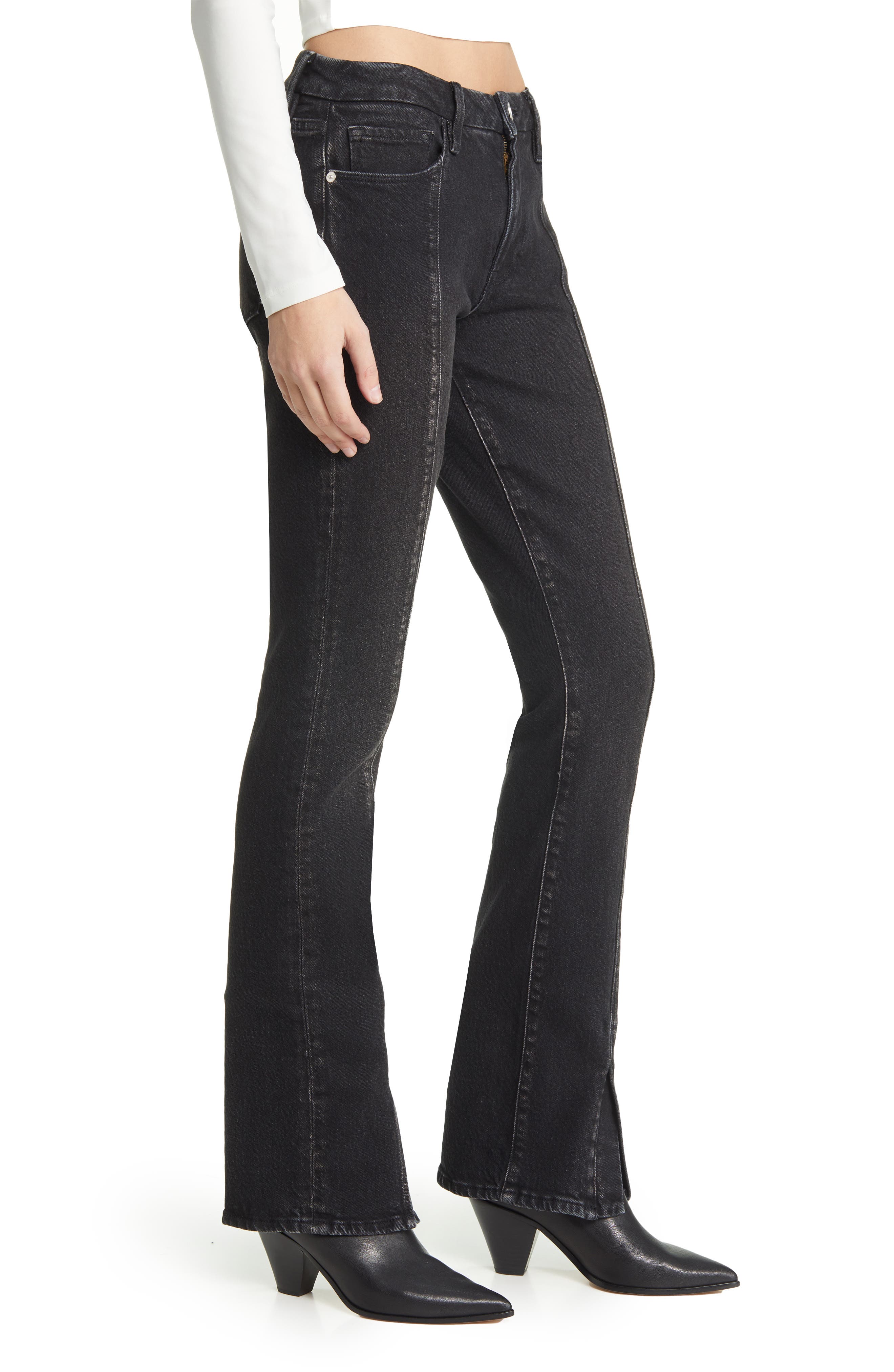 The Heartbreaker Split Hem Jeans The Heartbreaker Split Hem Jeans