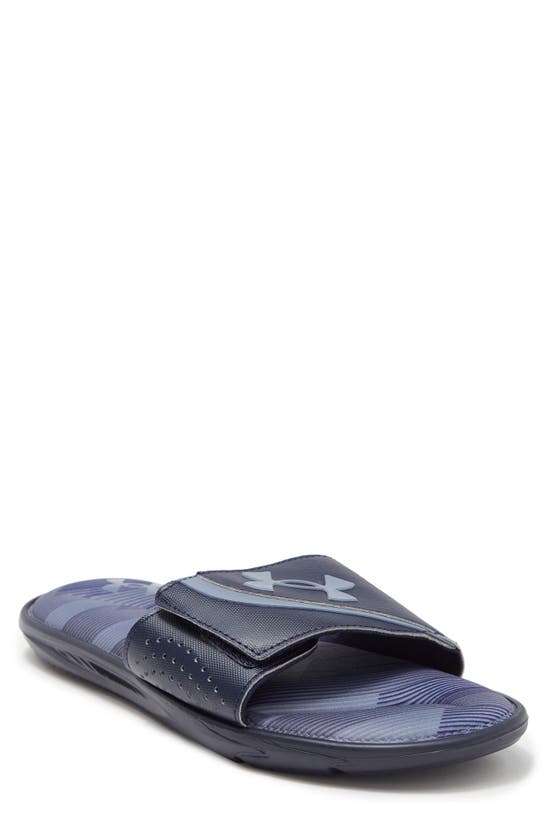 Under Armour Under Amour Ignite Slide Sandal In 400 Midnight Navy