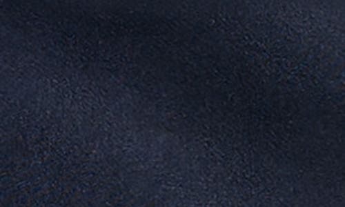 Burnside Fleece Shirt Jacket In Navy