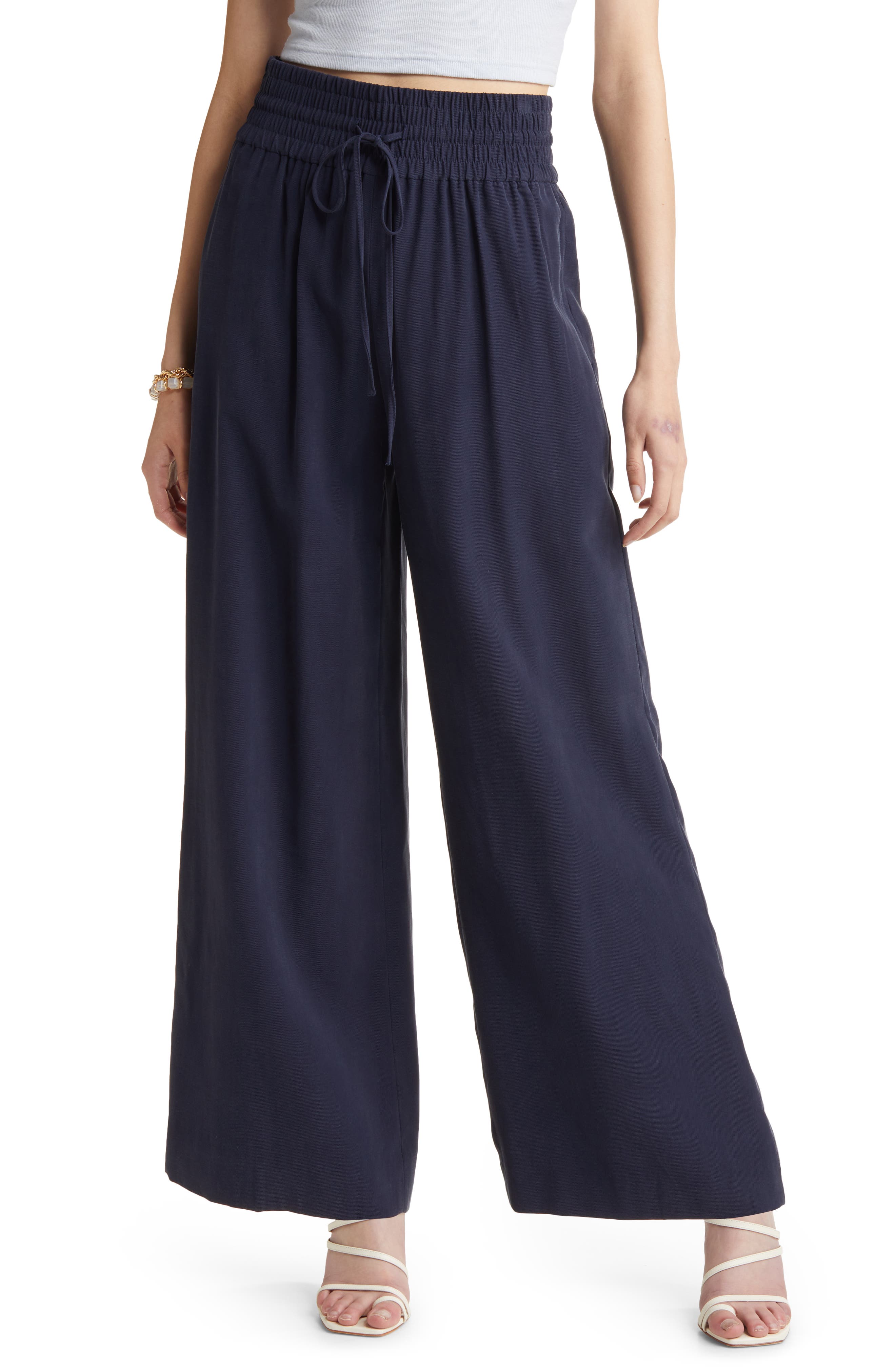 women navy pant | Nordstrom
