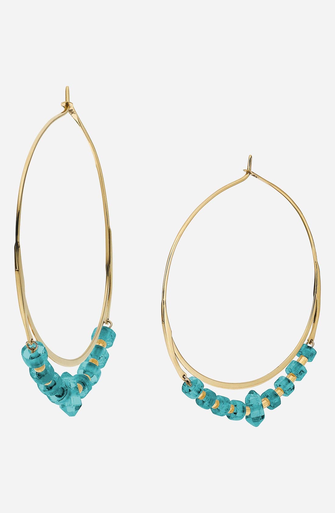 michael kors whisper hoop earrings