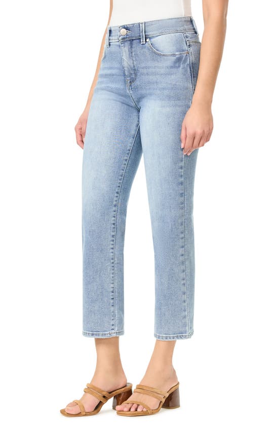 Shop Curve Appeal Rae High Waist Straight Leg Jeans In Lakeport