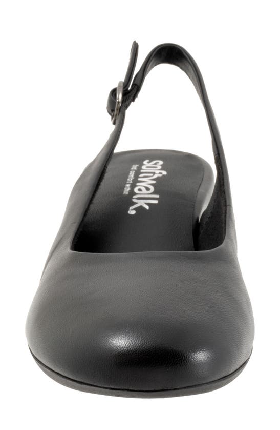Softwalk Largo Slingback Pump In Black