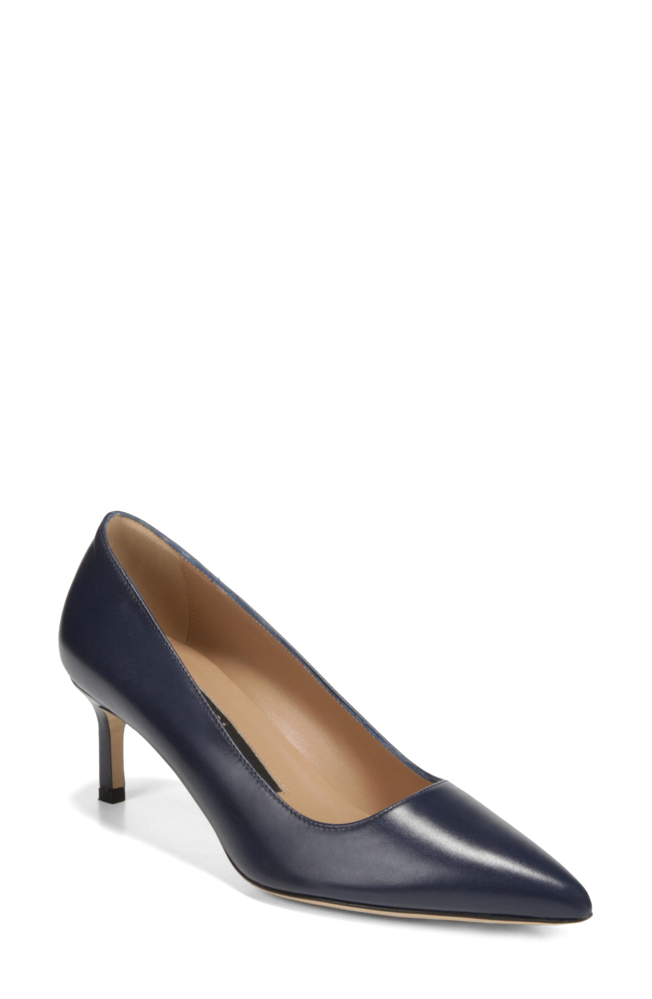 Via Spiga Nikole Pointy Toe Pump- Blue