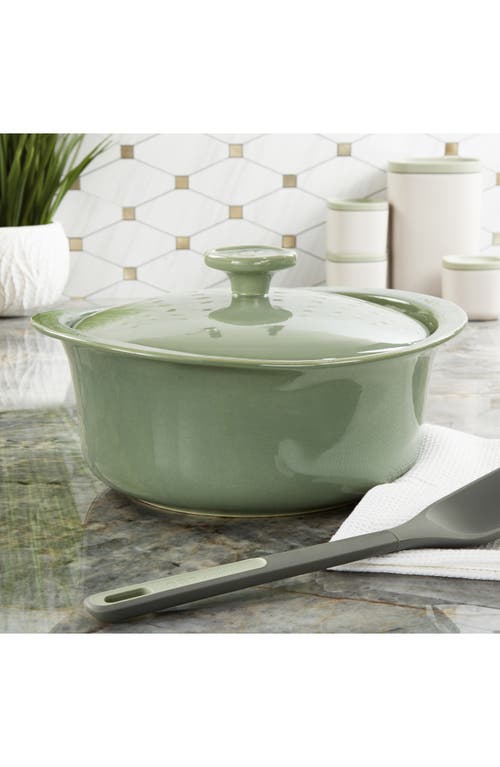 Berghoff Leo Balance 4.5-quart Stone Casserole In Sage