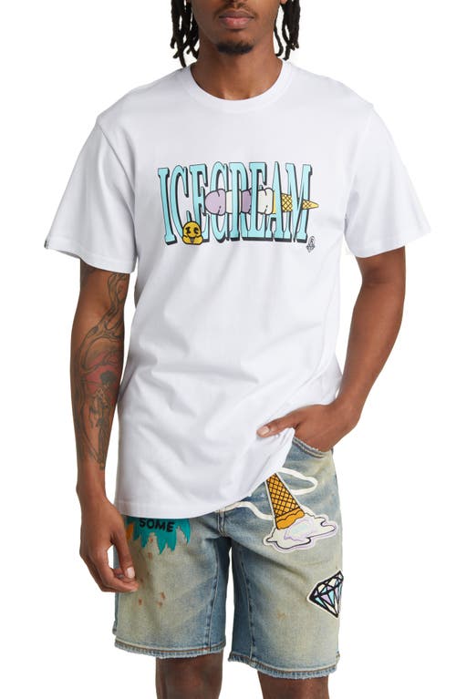Shop Icecream Drop Graphic T-shirt In White