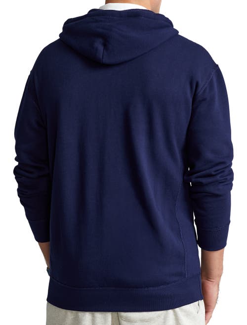 Polo Ralph Lauren Full-zip Hoodie In Cruise Navy