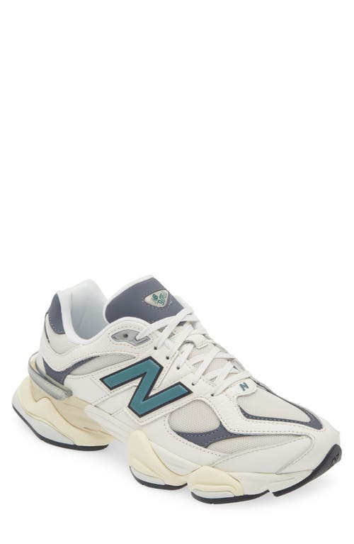 Shop New Balance Gender Inclusive 9060 Sneaker In Sea Salt/new Spruce